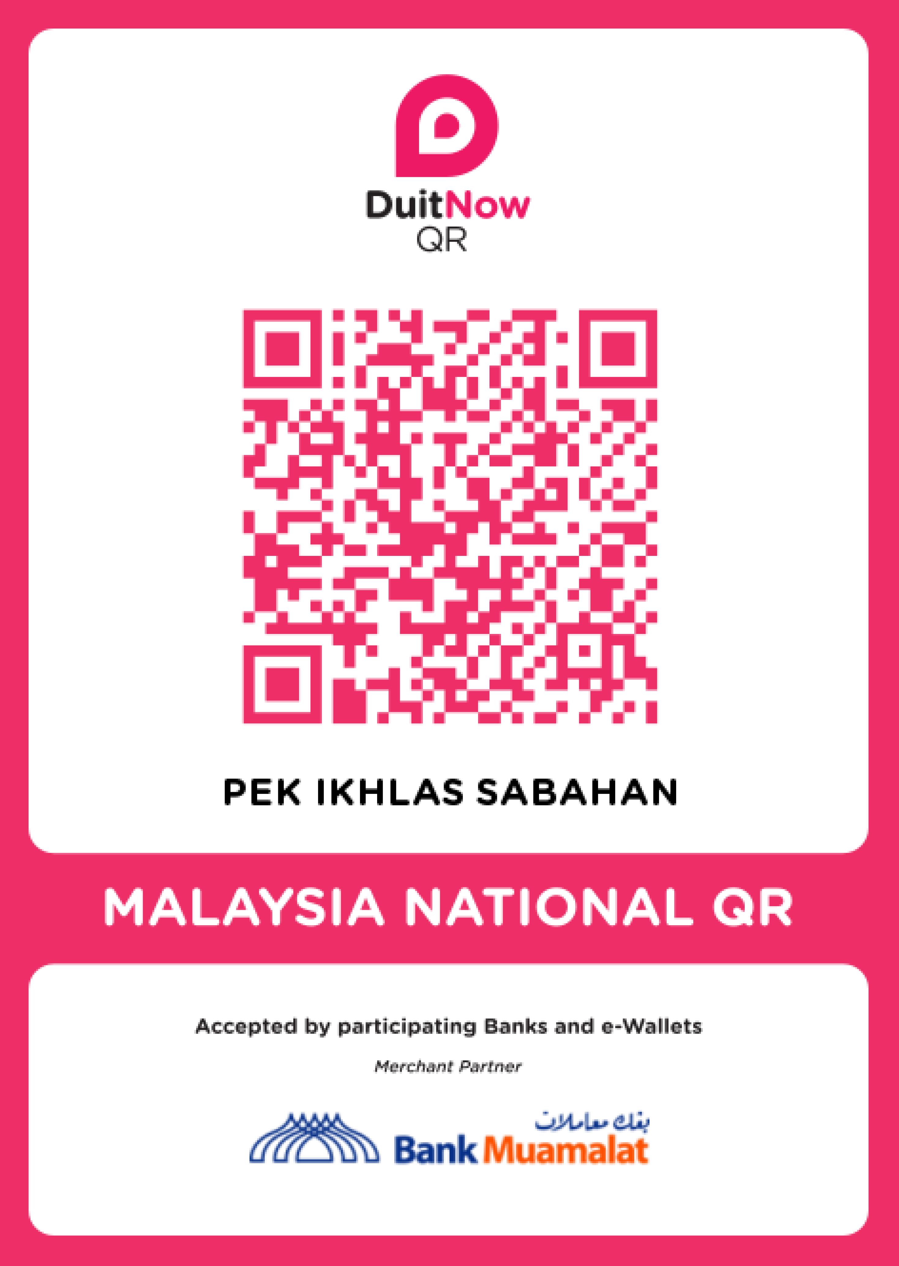 QR Code for Pek Ikhlas Sabahan